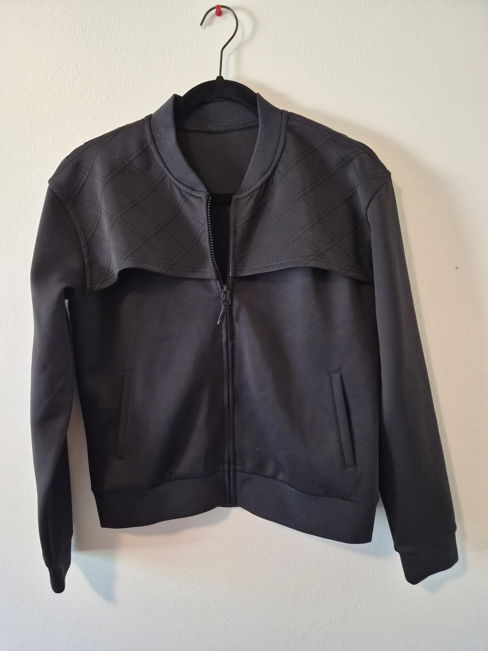 Zyia Black Mesh Primo Activity Jacket Size Medium